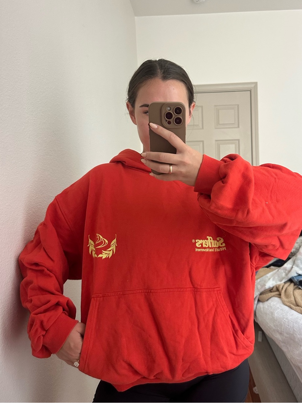 SCUFFERS Red Hoodie